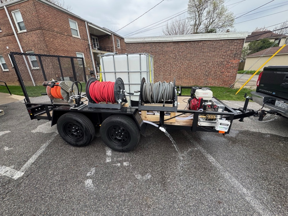 Pinnacle Wash's soft-wash rig and equipment — Reynoldsburg, OH